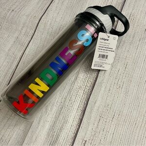 NWT COOLGEAR Kindness Rainbow Water Bottle BPA FREE 20 FL OZ